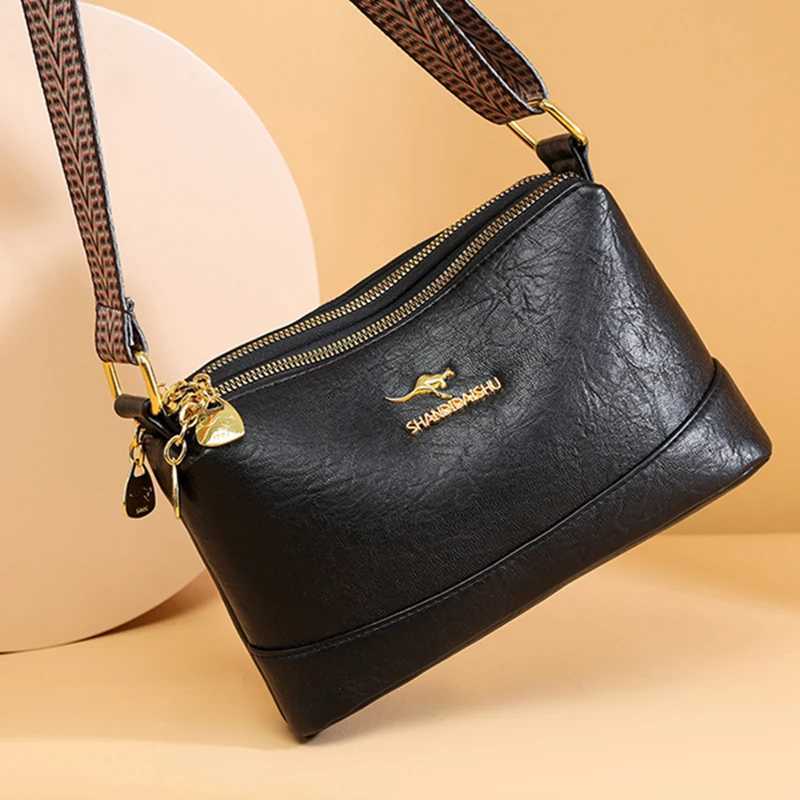 Sac A Main High Quality Soft Leather Luxury Purses And Handbags Female Bags Designer Multilayer Women Shoulder Crossbody Bags Y250315