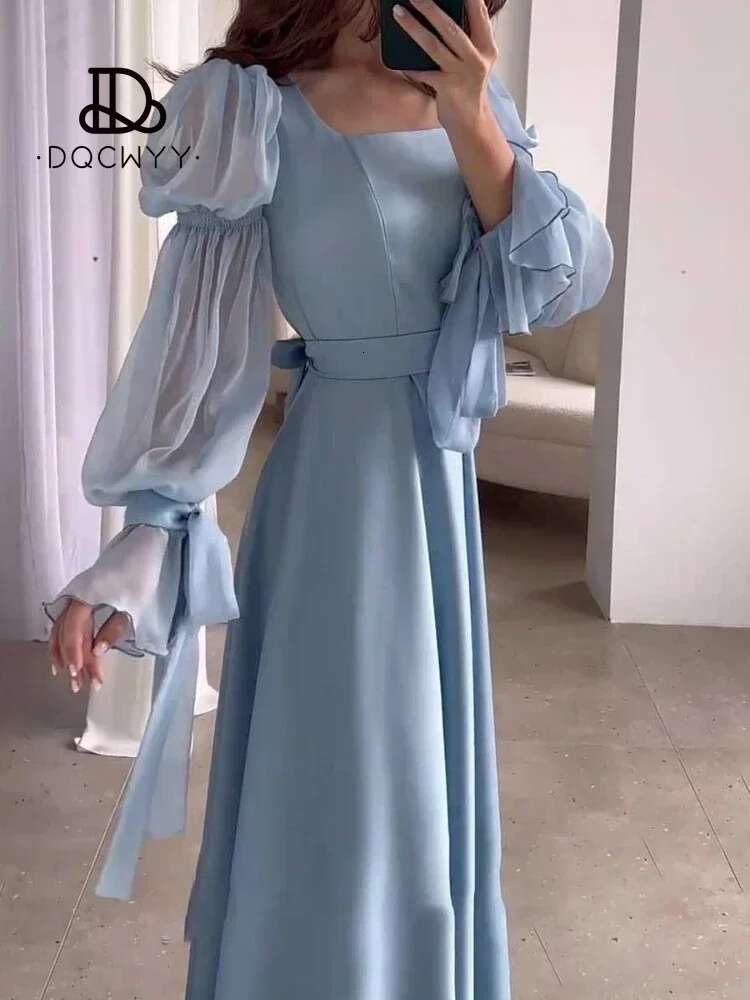 Womens Long Skirt Knee Length Forest Style Super Fairy Dress Woman Clothing New In Elegant Party Dresses 2024