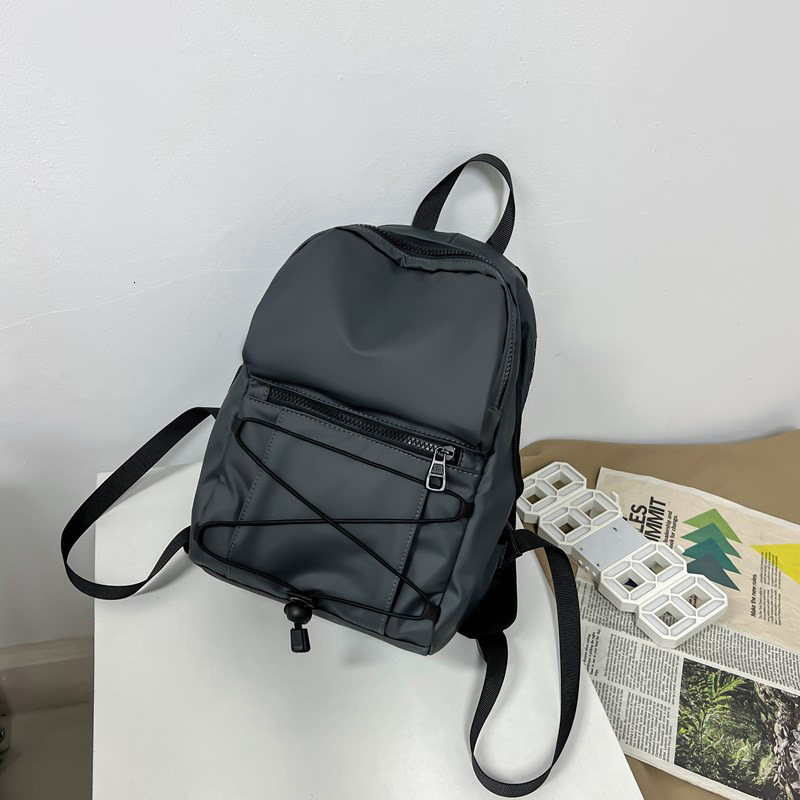 designer bag Casual backpack, fashionable trend, unisex book bag, outdoor travel lightweight small backpack