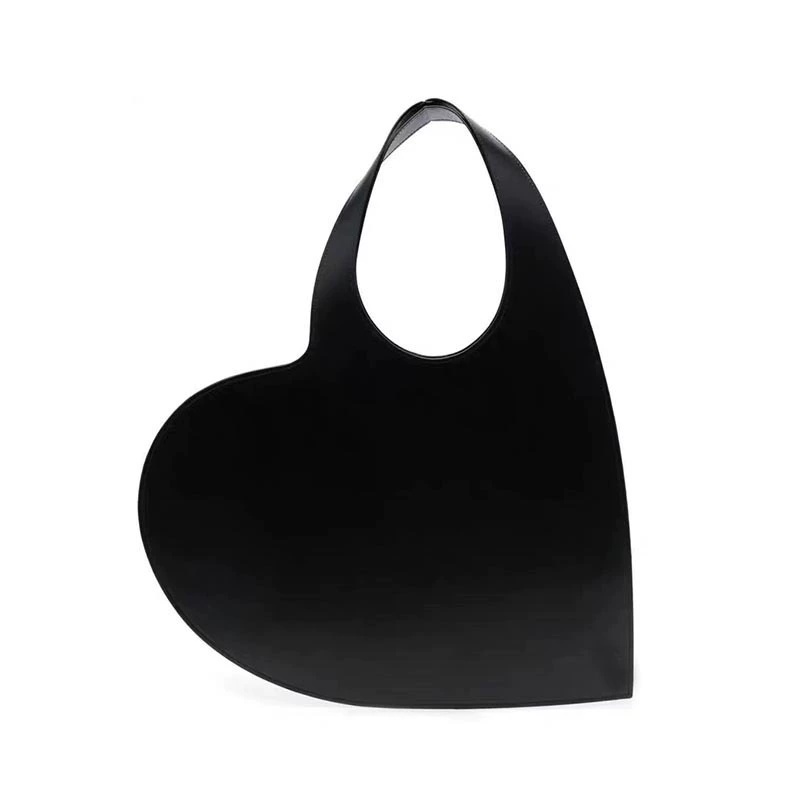 Women's Bags Coperni Heart Mini Brand Design Black Messenger Tote Bag Women Handbag Crossbody Wallet Fashion PU Leather Ladies Bags