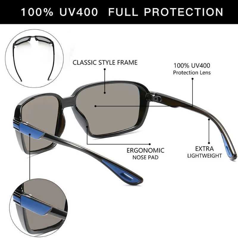 Polarized Fishing Sunglasses for Men Driving Shadows for Men Sunglasses for Hiking Classic UV400 Glasses W250315