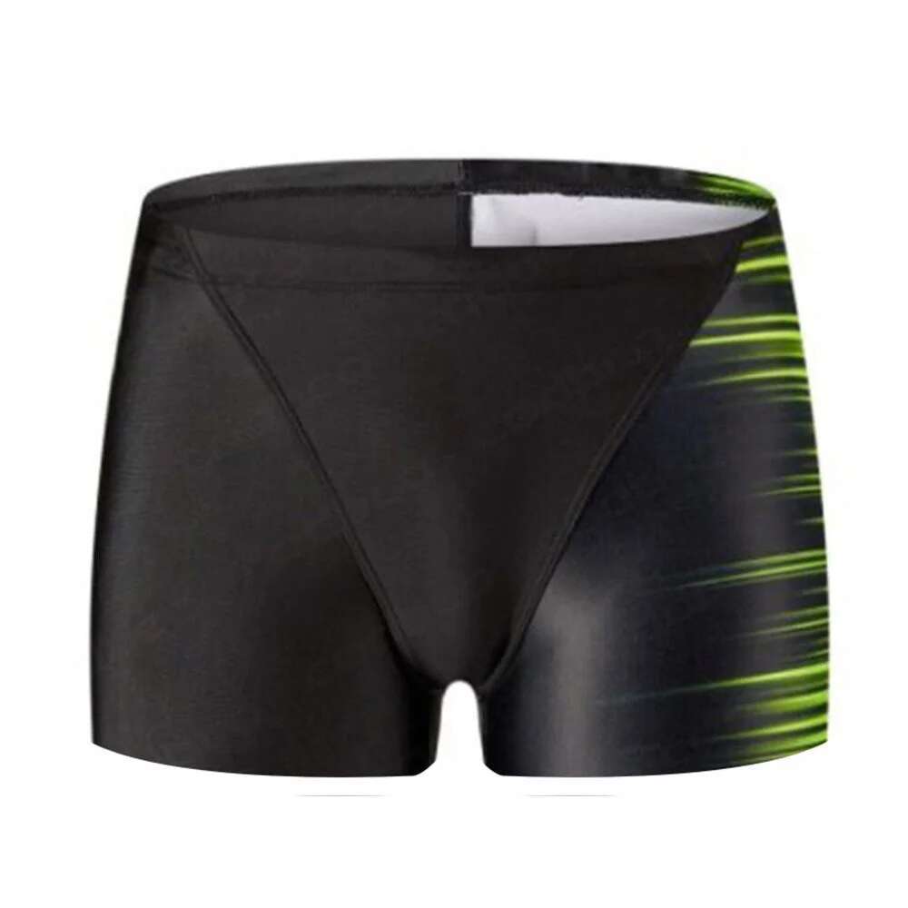 Men's professional beach tight shorts, swimsuit, sports training shorts, summer, quick drying, surfing, diving swimsuit