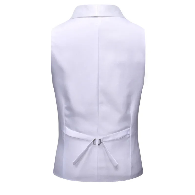 Mens Nightclub Red Suit Vest Casual Loose V Neck Top Suit Male Waistcoat Men Sleeveless Vest Plus Size Outerwear Party Club Wear 250310