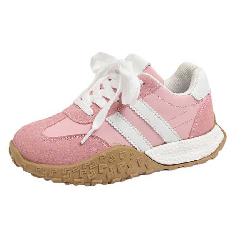 Athletic Outdoor Girls board shoes for spring and autumn 2025 new German training shoes childrens breathable sports shoes boys soft soled Forrest Gump