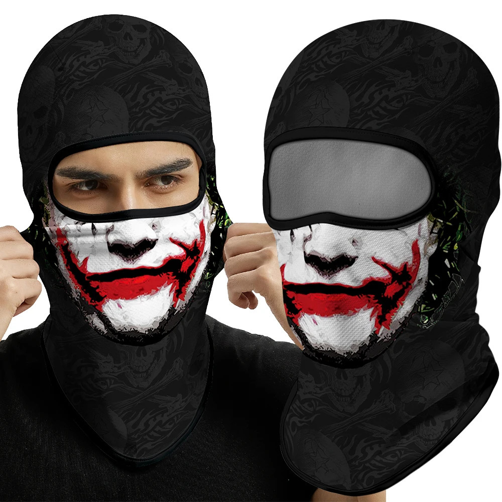 Winter Warmer Balaclava Joker Mascara Cycling Caps Motorcycle Face Shield Ski Mask Snowboard Helmet Liner Skull Kominiarka Men 250314
