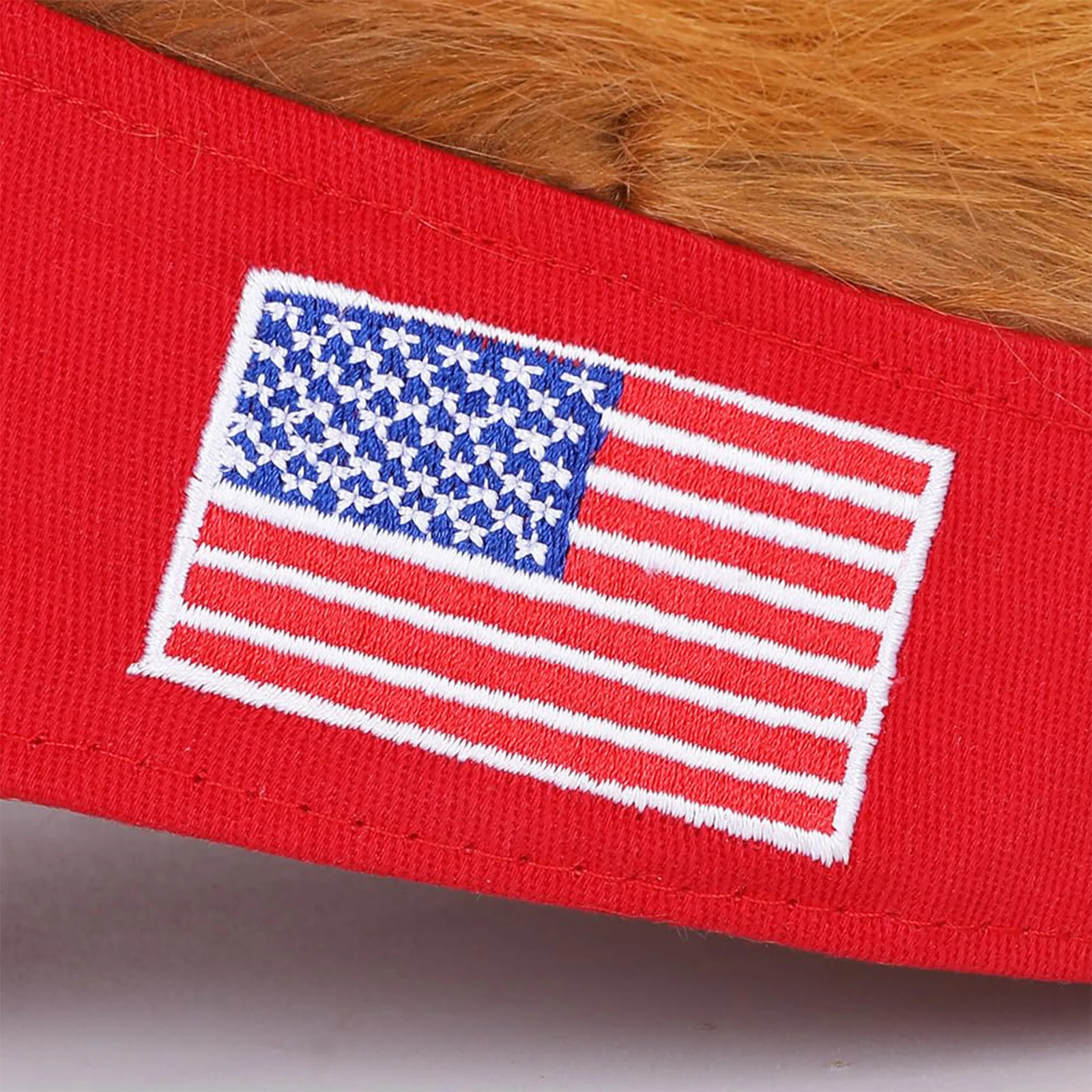 Trump Hat and Wig Donald Commercial Baseball Male Children Republican Vice President Fishing Hiking 250313