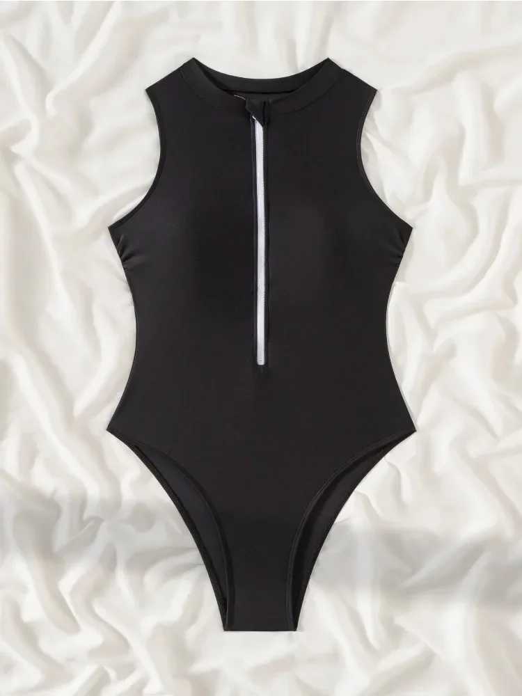 Vigoashely 2025 Solid Sev Swimwear Women Sexy Push Up One Piece Swimsuit Monokini Lady Brazilian Beach Bathing SuitXJ250315