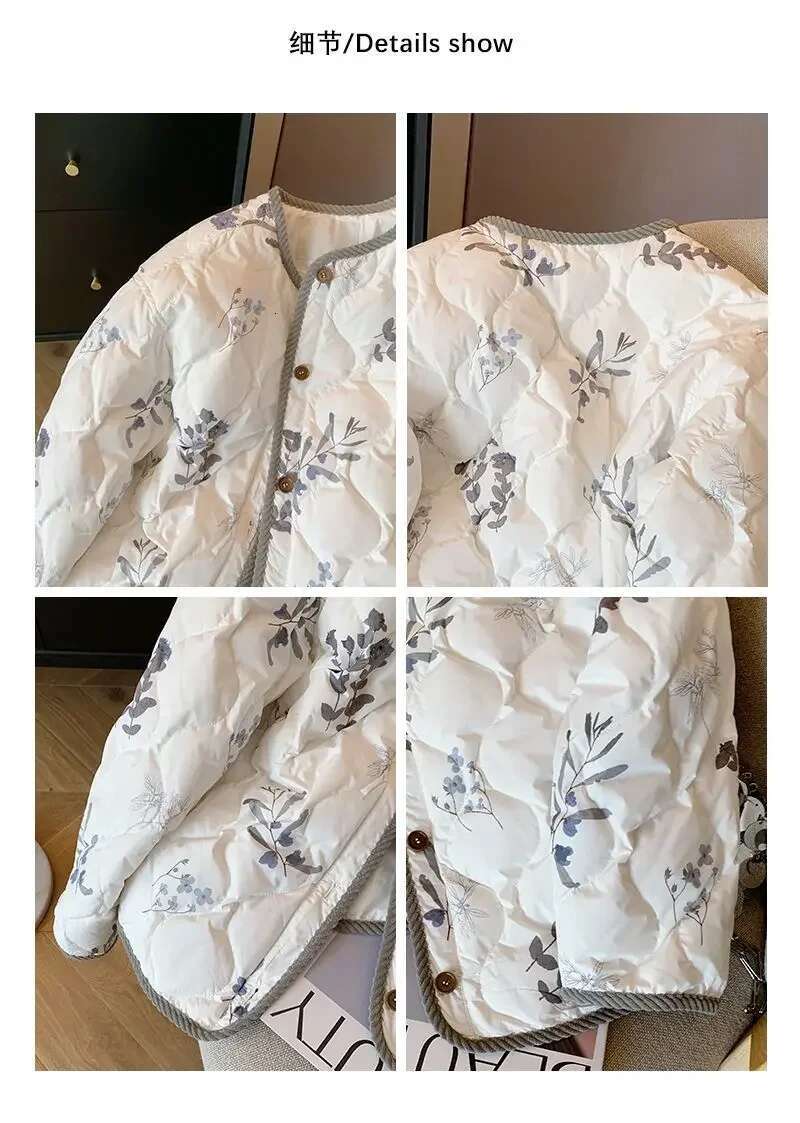 Stylish Jacket With Beautiful Ral Print, Korean Streetwear, Winter