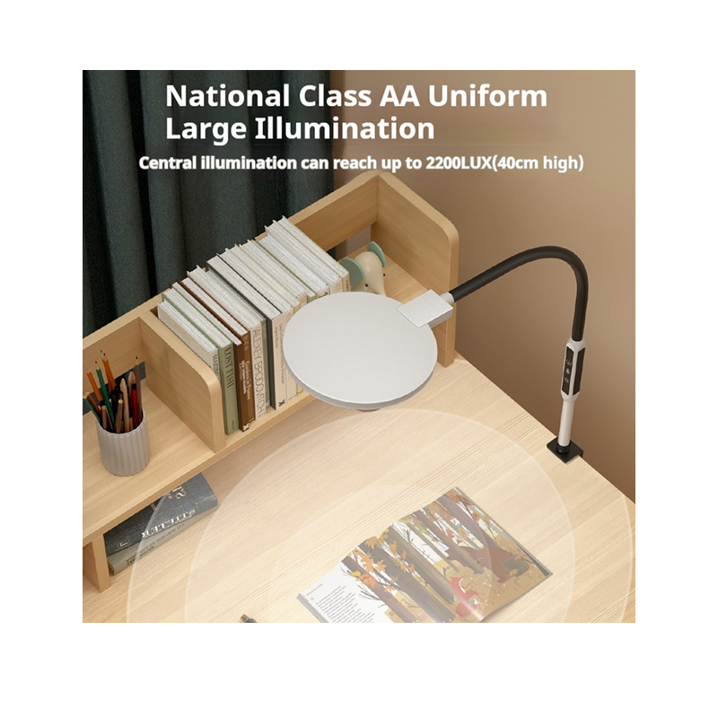 AA grade LED eye protection desk lamp students study reading clip on plug-in original factory direct supply