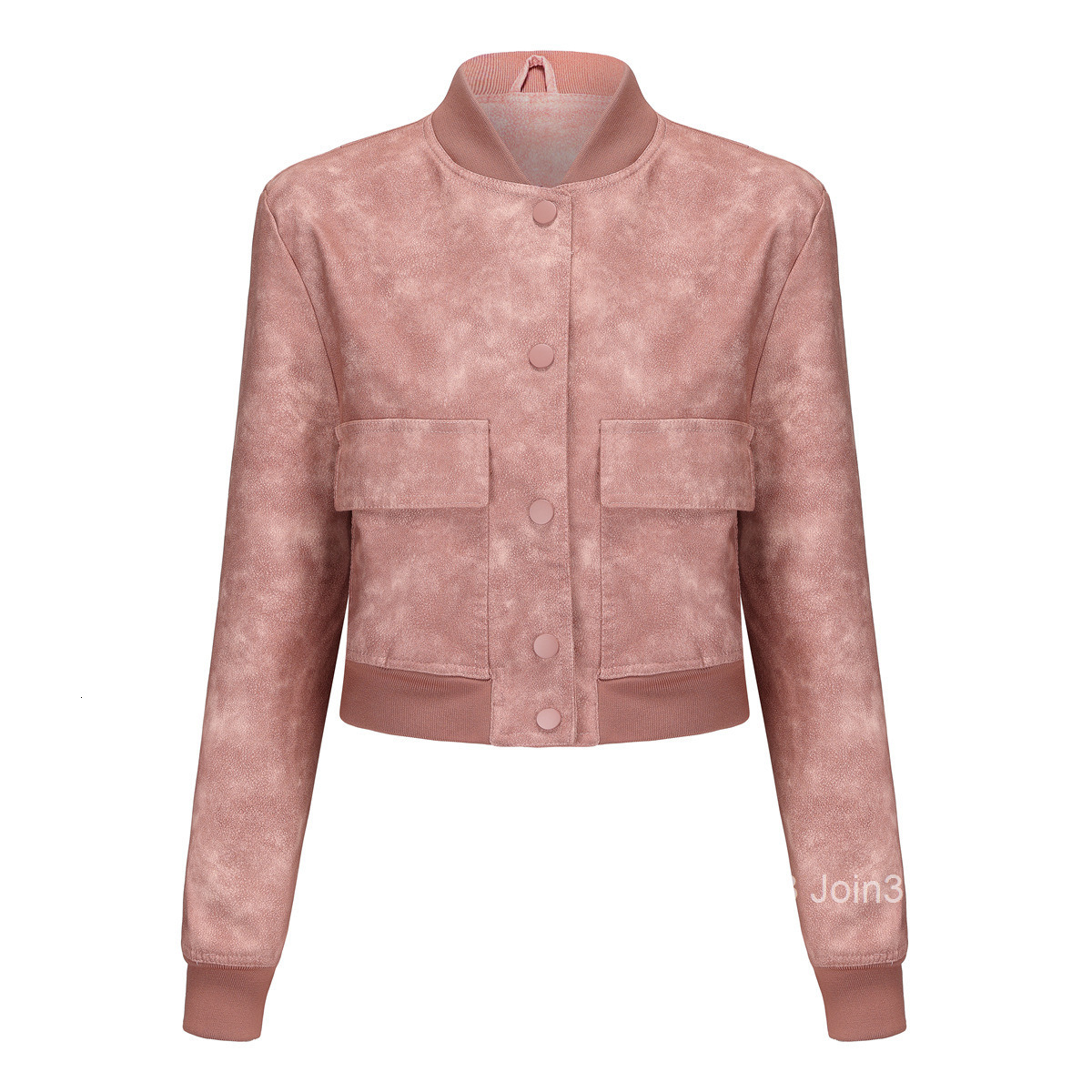 Fashion Loose Cardigan Jacket Casual Jacket Fashionable Ribbed Shrink Leather Jacket Womens Clothing Oversize