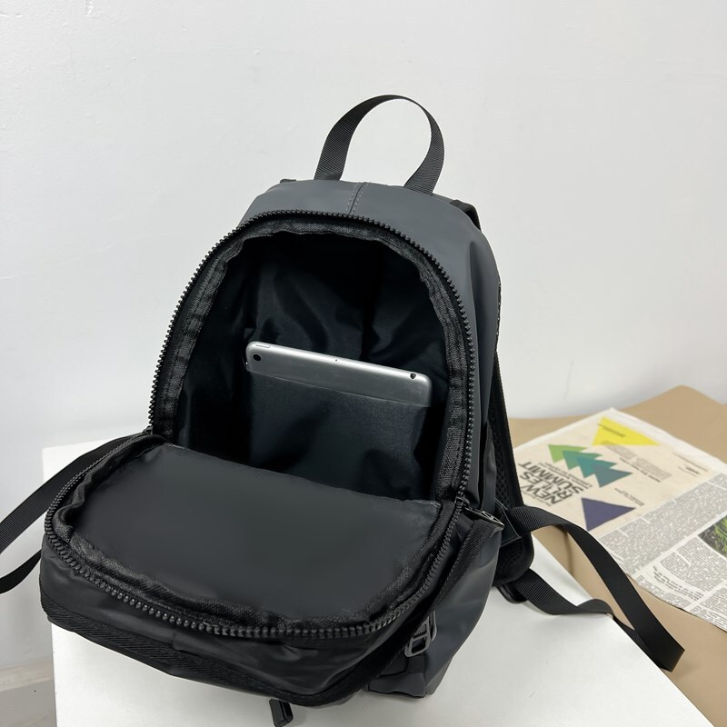 designer bag Casual backpack, fashionable trend, unisex book bag, outdoor travel lightweight small backpack
