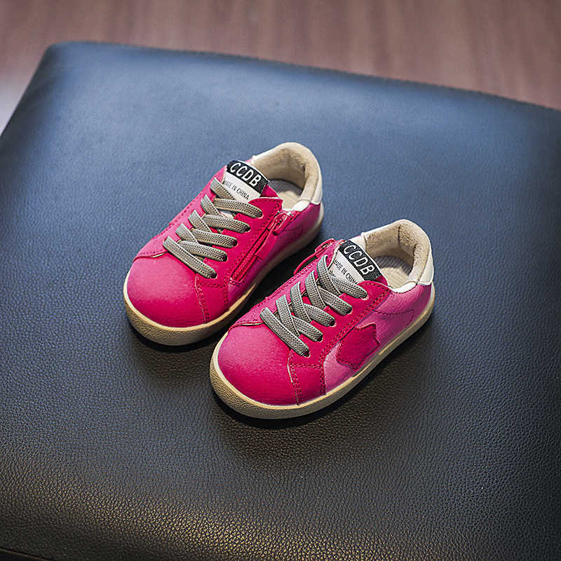 Athletic Outdoor Korean version baby walking shoes comfortable and lightweight star shaped board shoes for boys and girls spring and autumn new versat