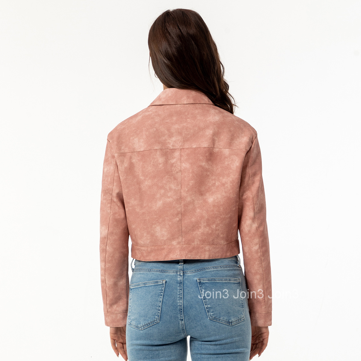 Fashion Spring and Autumn New Thin Leather Jacket Womens Long Sleeve Casual Womens Coat Fashion Leather Jacket Join3