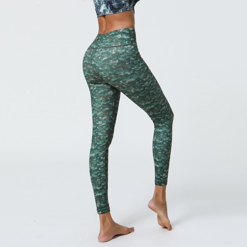 NEW tracksuit printed yoga for women, high waisted elastic leggings, thin casual running and fitness pants leggings