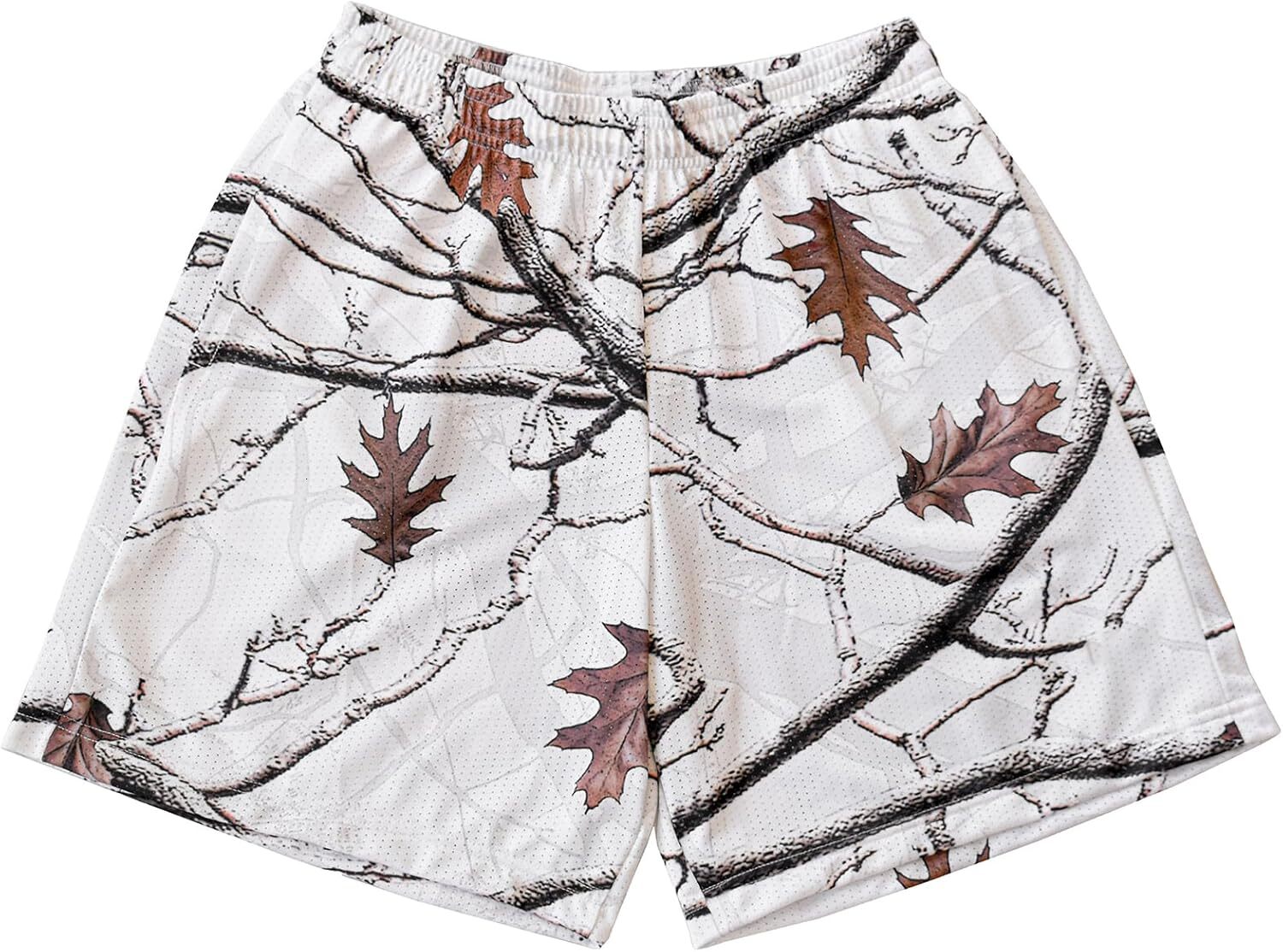 Mens Mesh Graphic Print Shorts Summer Basketball Running Shorts Retro Casual Cool Streetwear Short Pants cool