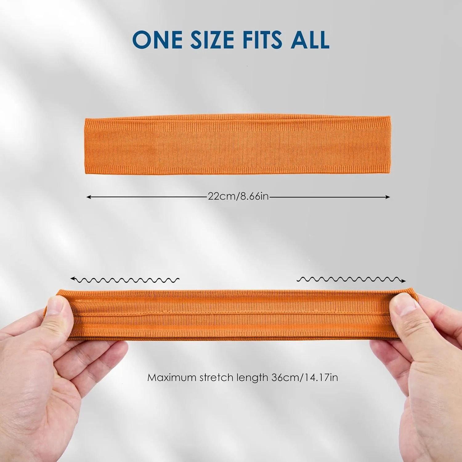 Sports Headbands for Women 5 Pack Moisture Wicking Non Slip Sweatbands Fashionable Hairbands Workout Yoga Running Gym 250314