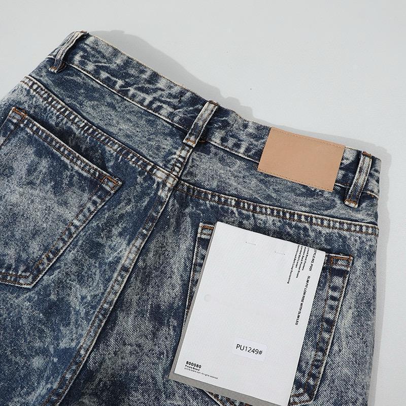 Fashionable, Casual, Simple, Washable, Double-Sided Zipper, Straight Tube, Loose Jeans