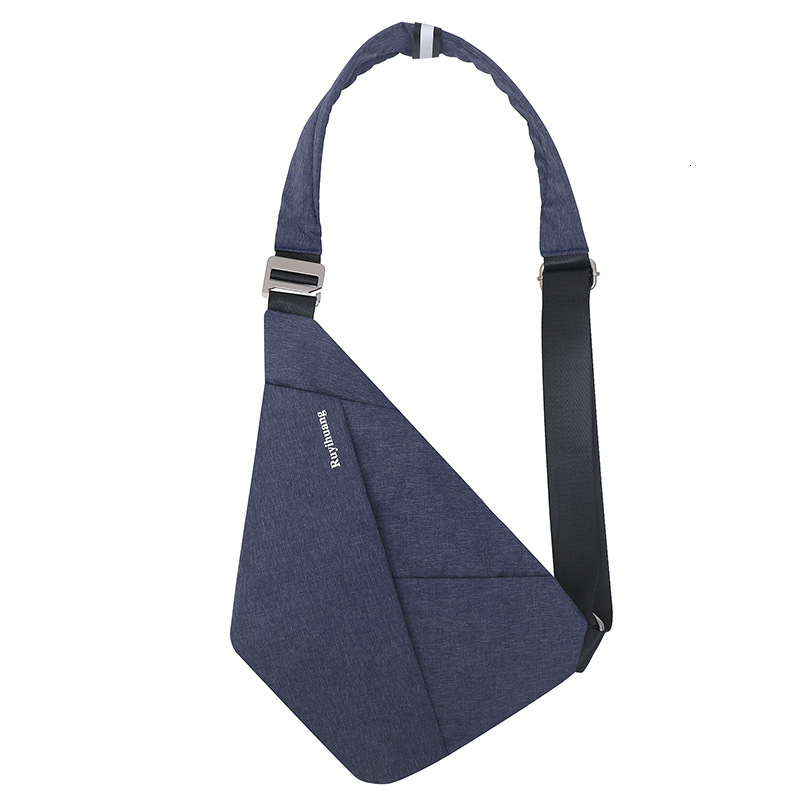 digital gun single shoulder chest trendy brand crossbody, close fitting anti-theft men's sports motorcycle riding small bag designer bag