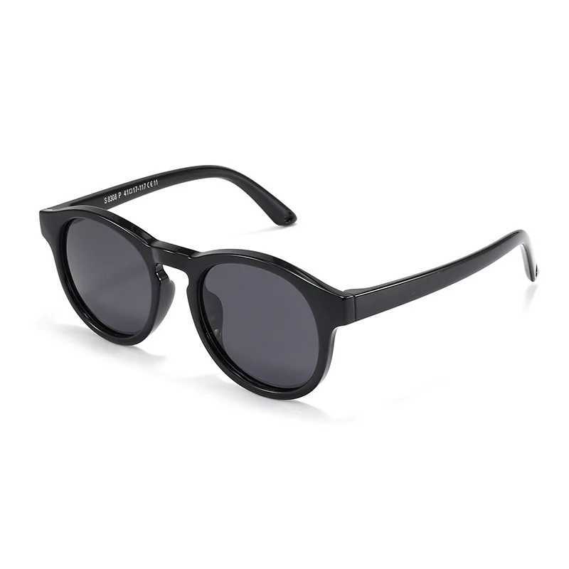 Boys and girls baby glasses UV400 small circularly polarized childrens sunglasses Sile flexible and safe 0-3 year old childrens glasses W250315