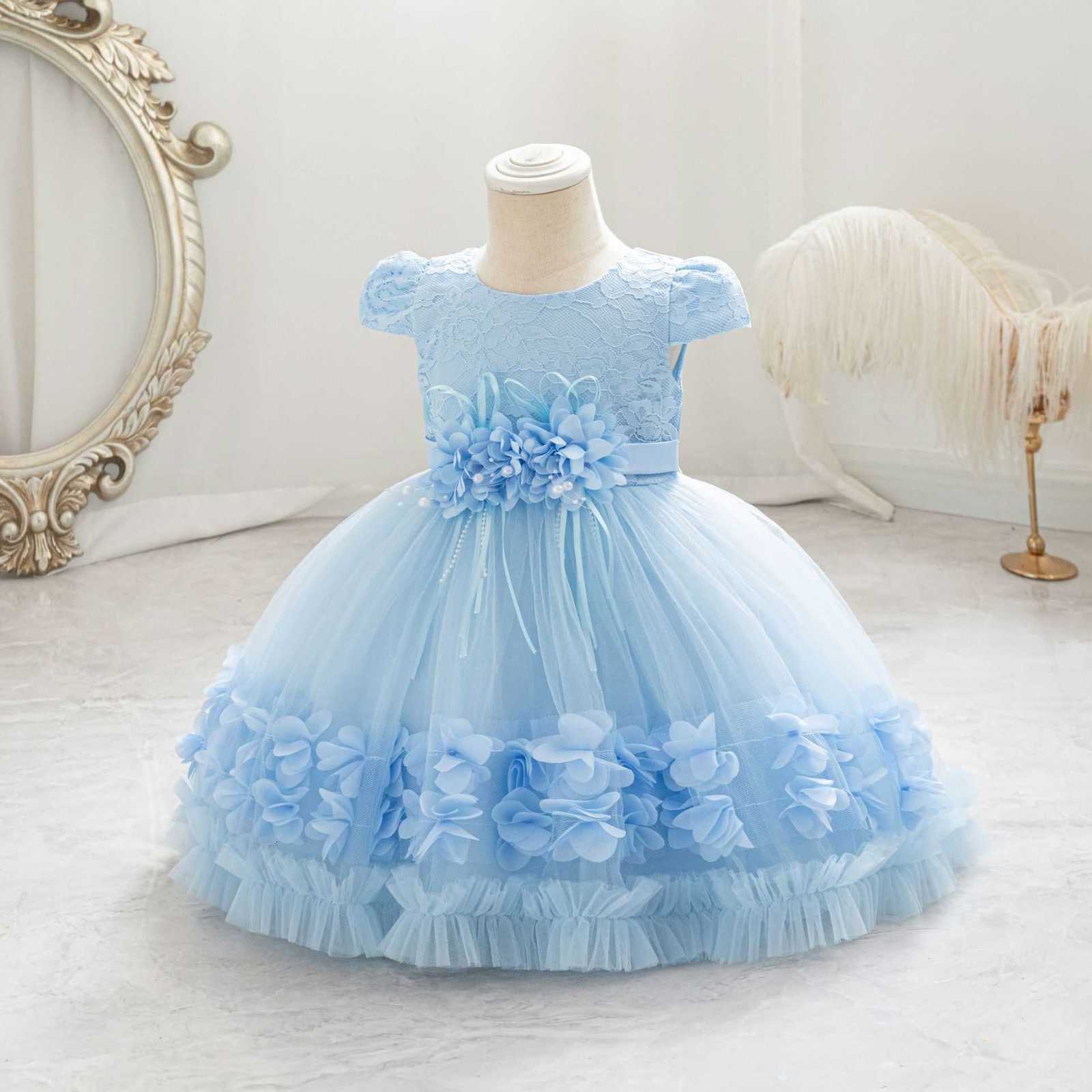 Girl's Dresses 2024 New High Quality Girls' Dress Evening Dress Princess Dress Year End Flower Girl Dress