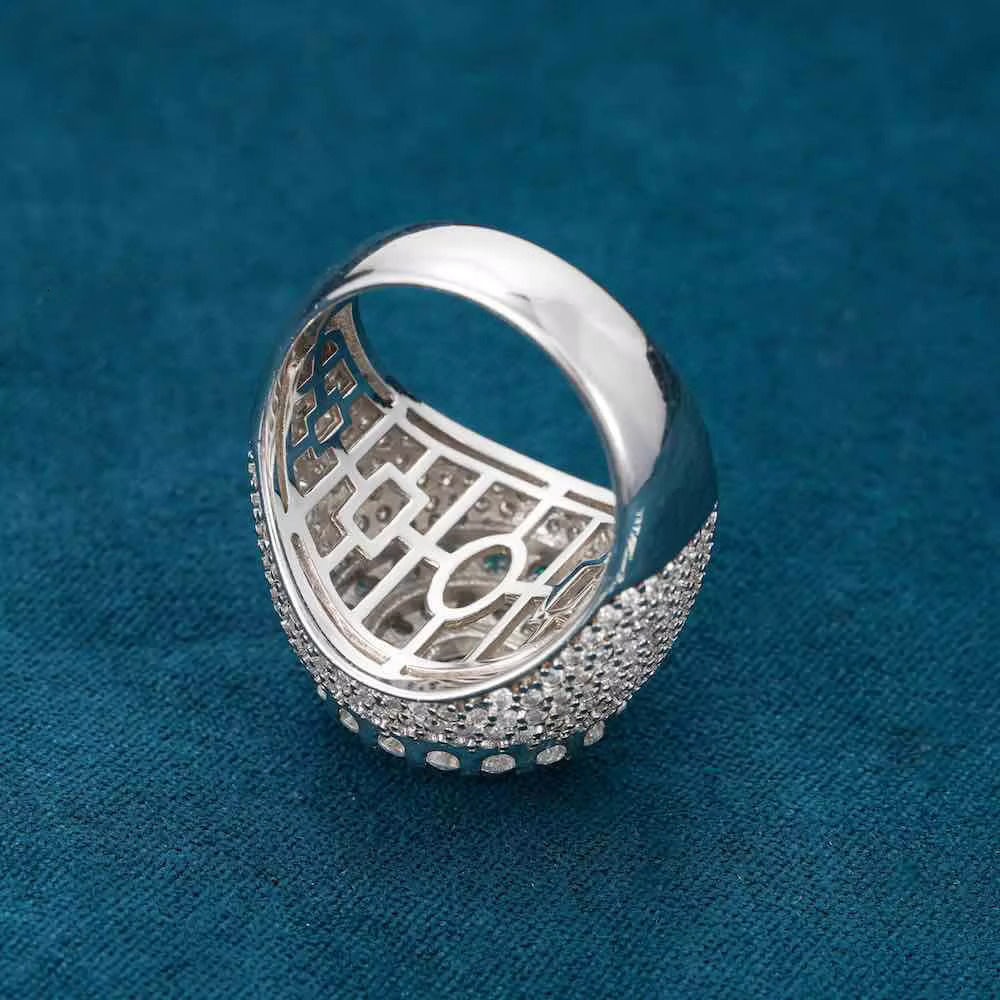 Best Price Womens Fine Jewelry Moissanite Diamond Studded Hip Hop Rings for Unisex Fine Jewelry Collections