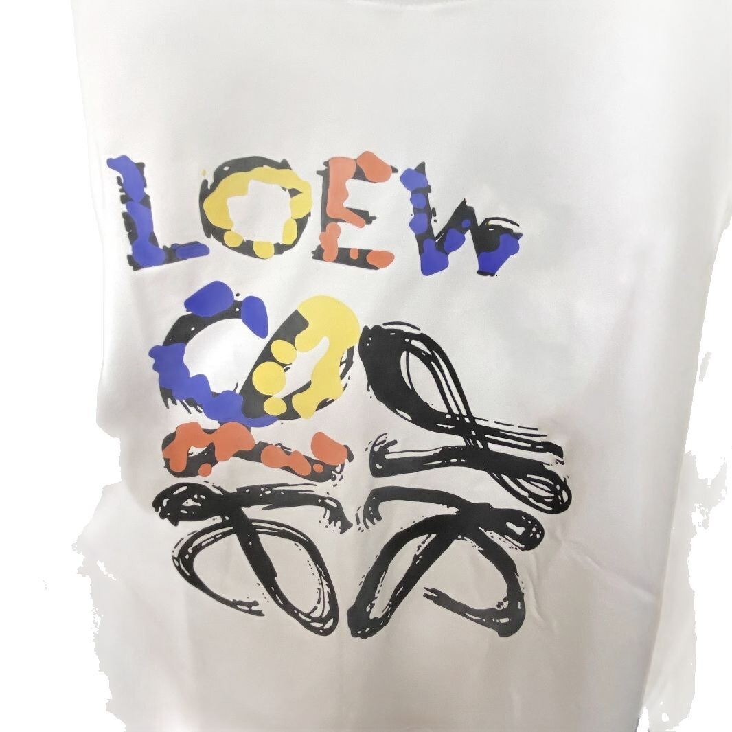 2025 New Luojia Correct Version Good Quality Cotton 260G Round Neck Short T-Shirt Men's Summer Trend Brand Half Sleeve Loose