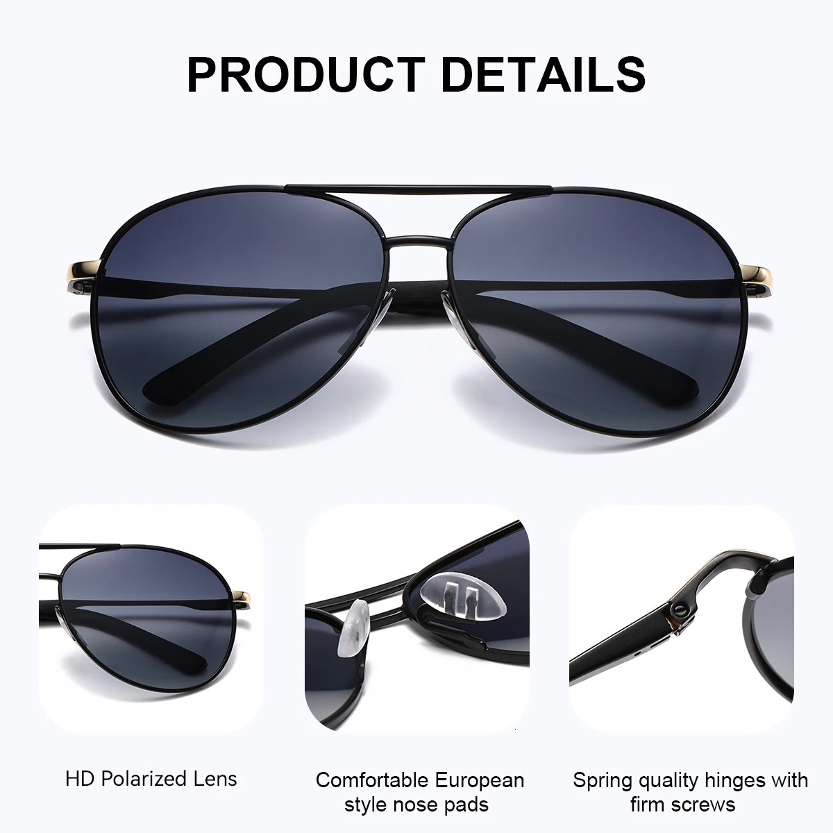 BARCUR Metal Polarized Pink Sunglasses Womens Lightweight Womens Sunglasses Blue Gradient Lens Clothing Accessories 250314