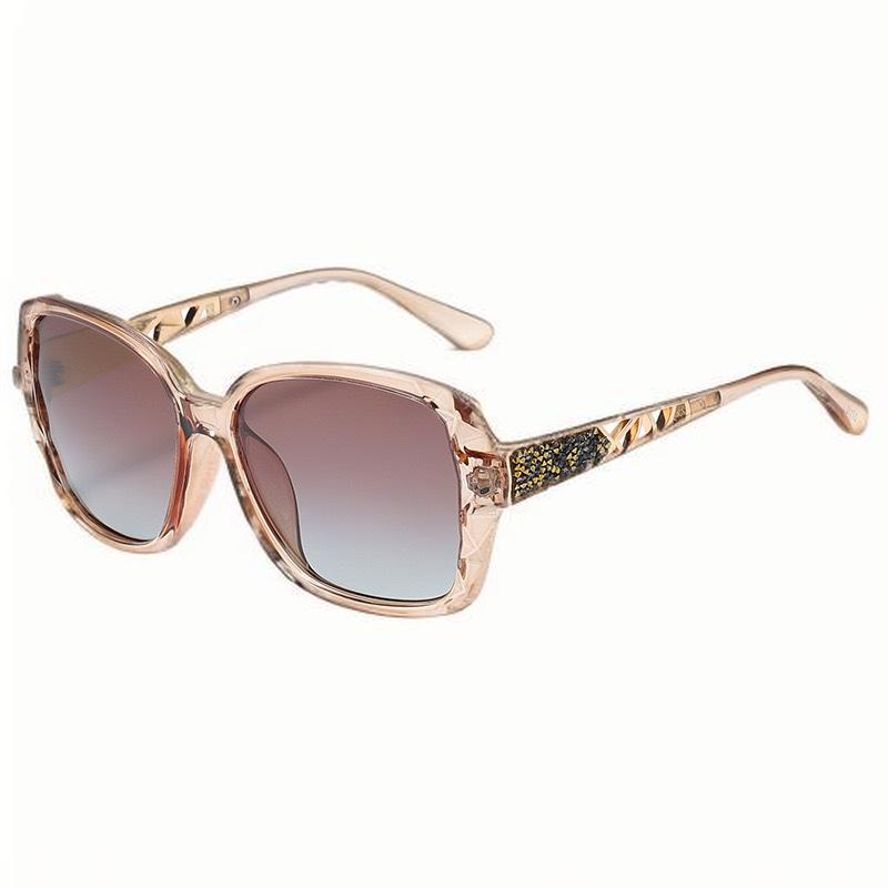 New large frame women's sunglasses senior sense diamond-encrusted sunglasses summer anti-ultraviolet street photography fashion sunglasses