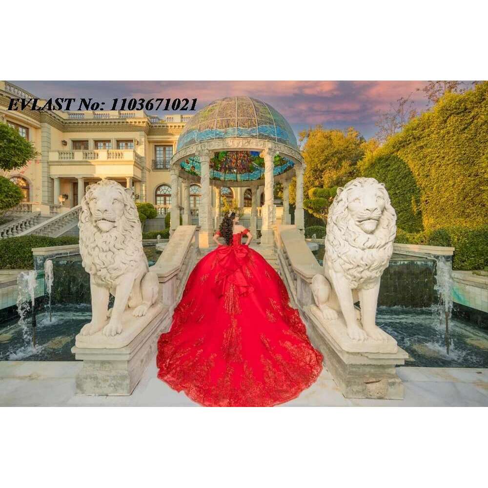 2025 Customized Red Shiny Sequined Quinceanera Dress Appliqued Lace Beaded Bow Sweet Ball Gown 16 Dresses 15 Years