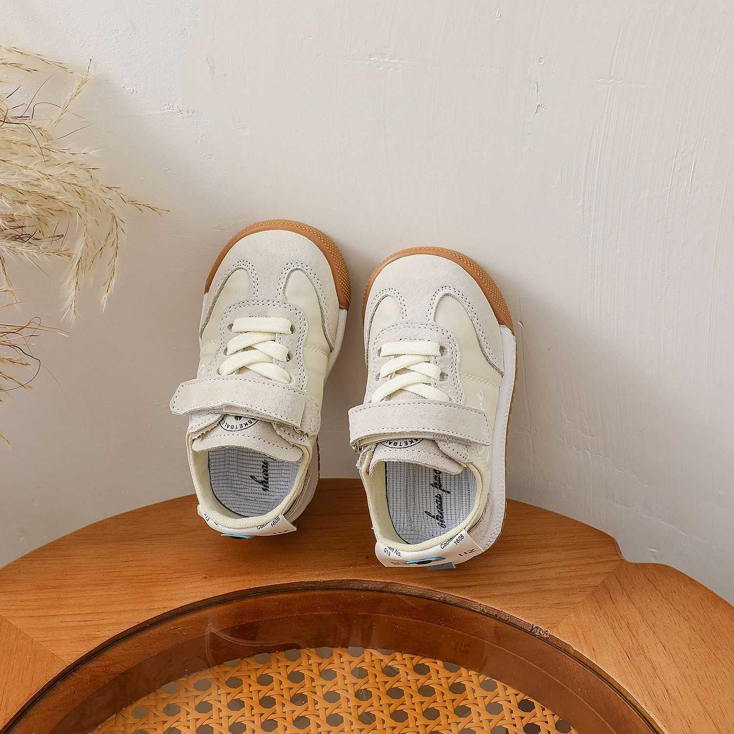 Athletic Outdoor Baby shoes Korean version casual shoes boys shoes spring and autumn styles comfortable childrens board shoes girls soft soled baby wa