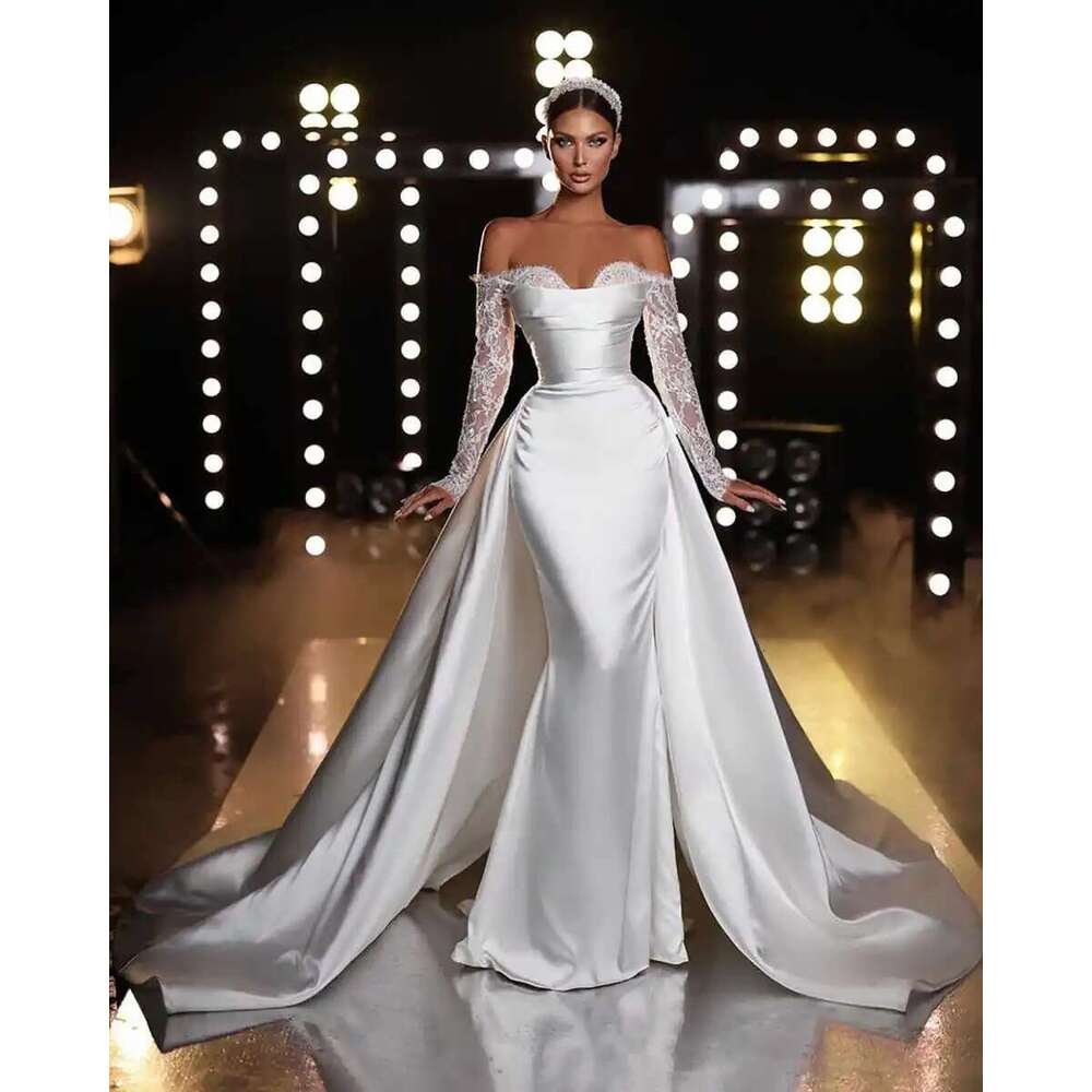 Style Bridal Dresses - Elegant Fashion Lady Mermaid Wedding Dress For Special Ocns and Night Parties