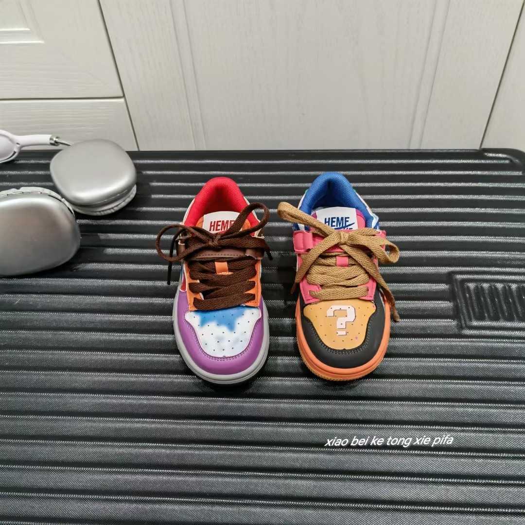 Athletic Outdoor Childrens shoes cool and comfortable for boys AB mandarin duck sports shoes new autumn 2025 girls lightweight student board shoesY250