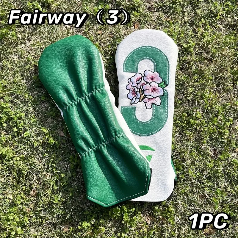 1pc4pcs Golf Club Head Covers For Driver Fairway Wood Hybrid Golf Club Iron Head Covers Golf Accessories Supplies 250314