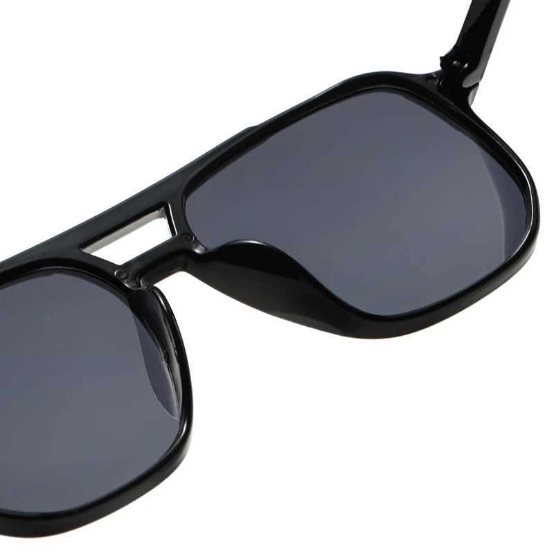 6-piece combination fashionable rivet double beam mens sunglasses leading sunglasses for cross-border driving W250315