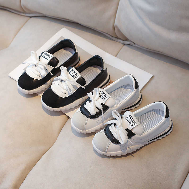 Athletic Outdoor Girl Forrest Gump 2025 Spring and Autumn New Korean Edition Middle and Large Childrens Soft soled Legged Sports Shoes Boys Versatile 