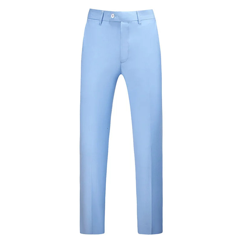 Fashion Colors Mens Pants Business Formal Leisure Tourists Slimming Team Work Clothes 250313