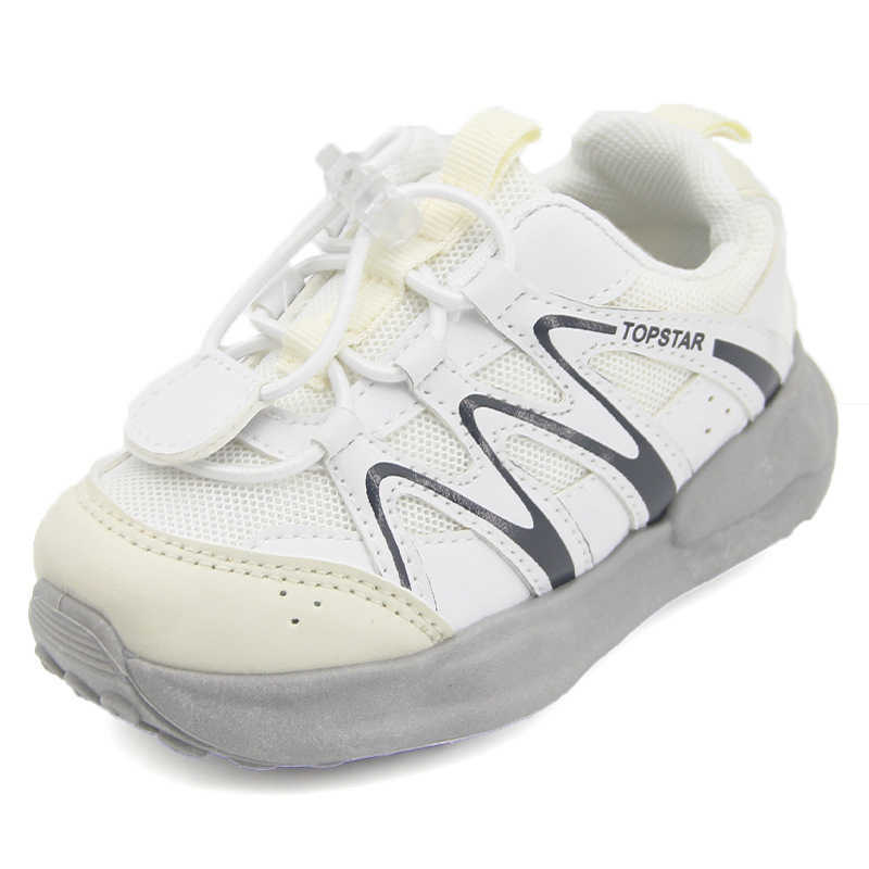 Athletic Outdoor TS One Step Childrens Shoes Childrens Sports Shoes Mesh Breathable 2025 Spring Edition Girls Dad Shoes Boys Baby ShoesY250314355C