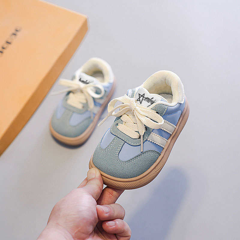 Athletic Outdoor 2025 Spring and Autumn Childrens Sports Shoes Boys Non slip Soft soled Casual Board Shoes Girls Little White Shoes Baby Shoes Childre