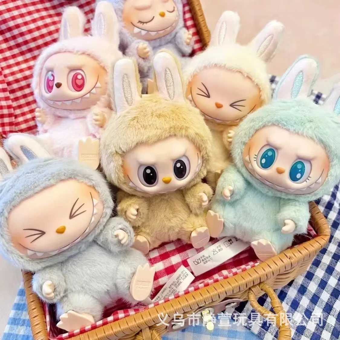 Popmart Labubu blind box monster Lisa Seme heart Macarrr vinyl series trend toy decoration birthday gift W250315