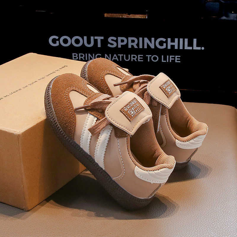 Athletic Outdoor Girls shoes 2025 new spring and autumn style childrens casual lightweight Forrest Gump shoes for girls fashion sports board shoes for