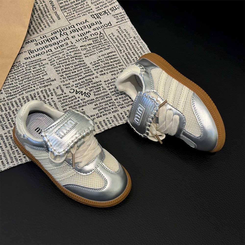 Athletic Outdoor Girls board shoes Spring and Autumn new style childrens flip tongue moral training shoes Boys casual sports shoes Childrens shoes 36 