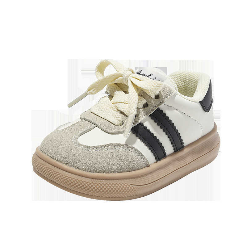 Athletic Outdoor 2025 Spring and Autumn Childrens Sports Shoes Boys Non slip Soft soled Casual Board Shoes Girls Little White Shoes Baby Shoes Childre