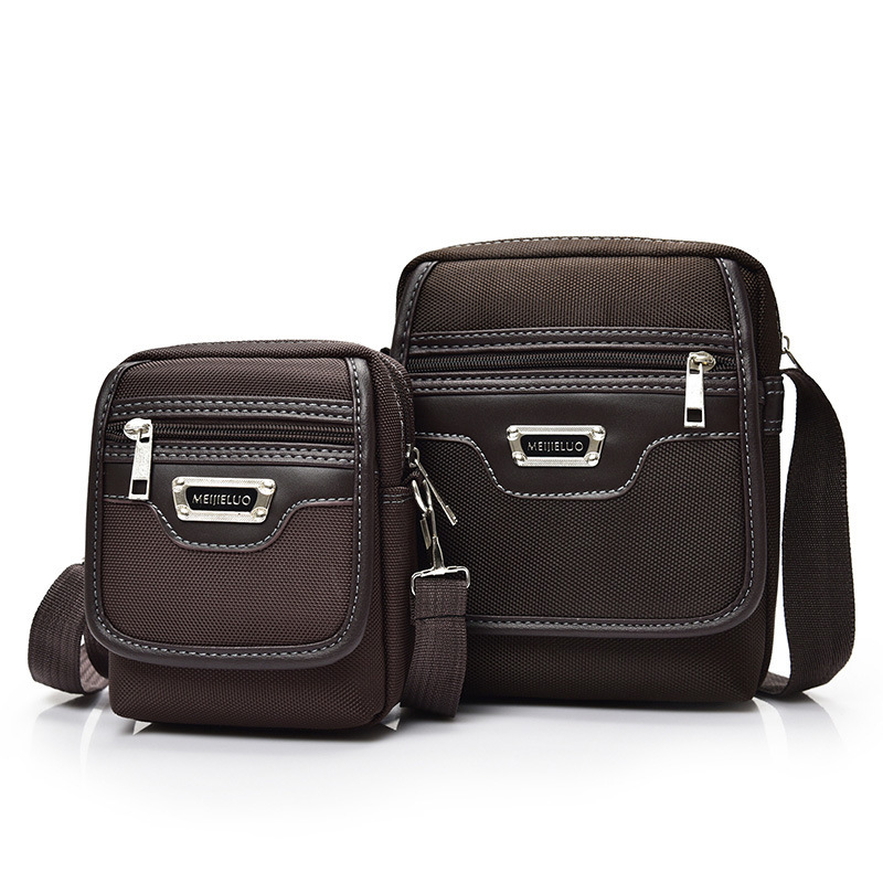 fashionable backpack one shoulder crossbody Korean version, men's casual business, Oxford cloth small bag designer bag