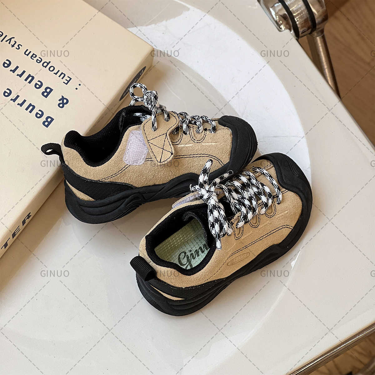 Athletic Outdoor 16-30 Girls walking shoes soft soled baby sports shoes baby shoes baby shoes boys autumn board shoesY250314RIUQ