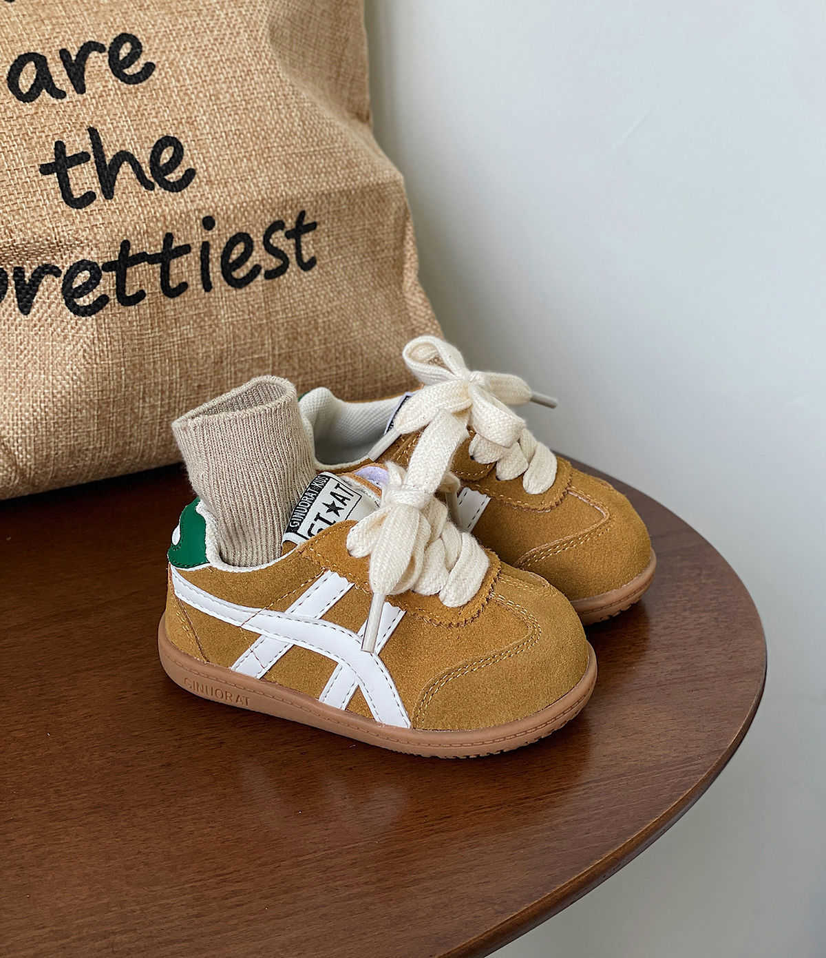 Athletic Outdoor 15-37 Baby board shoes 2025 autumn new item girls Forrest Gump shoes casual shoes one year old boys single shoesY2503140QLA