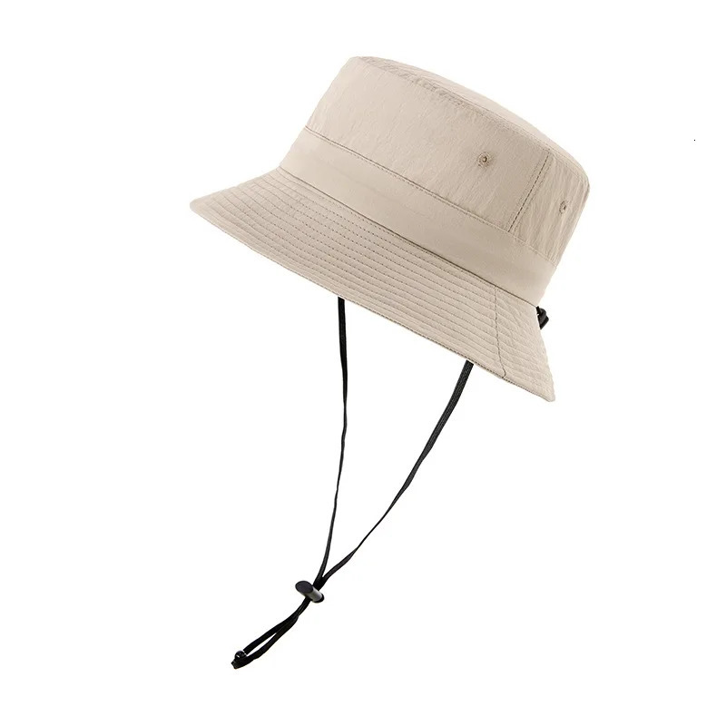 Spring/Summer High Quality Dry Fast Fishermans Hat Womens Beach Sun Hat Mens Large Bucket Hat 56-58cm 58-60cm 250314