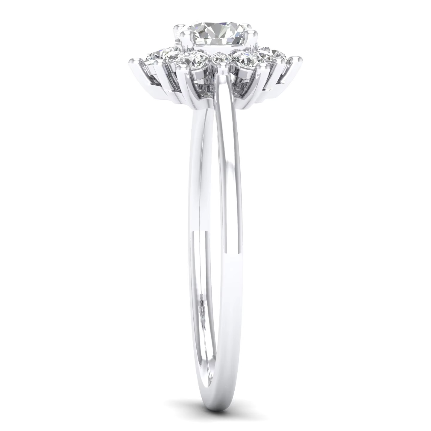 REYES 925 Sterling Silver Moissanite Rings for Women High Quality 14K 18K Gold Wedding Jewelry Original Design Engagement Rings