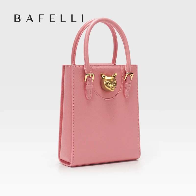 BAFELLI 2025 NEW Women's HANDBAG CAT BRAND DESIGNER ORIGINAL STYLE TRENDING SHOULDER CASUAL BAGS MINI TOTE CROSSBODY