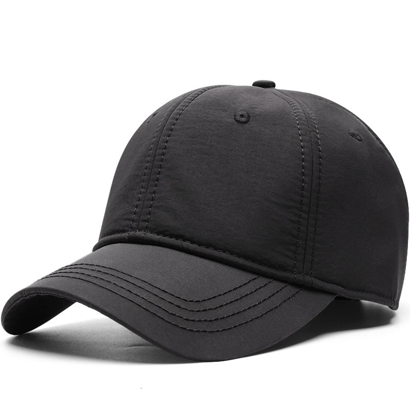 Winter Dry Fast Velvet Lined Baseball Hat Big Head Mens Outdoor Plus Size Sports Hat 56-60cm 60-66cm 250314