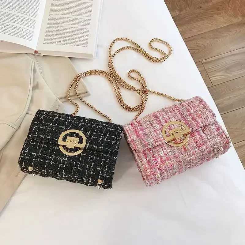 New Woven Tweed Bag Womens Cumka Luxury Designer Handbag High Quality Replicas Brand Y2K Purse for Ladies and Girl Shop Y250315